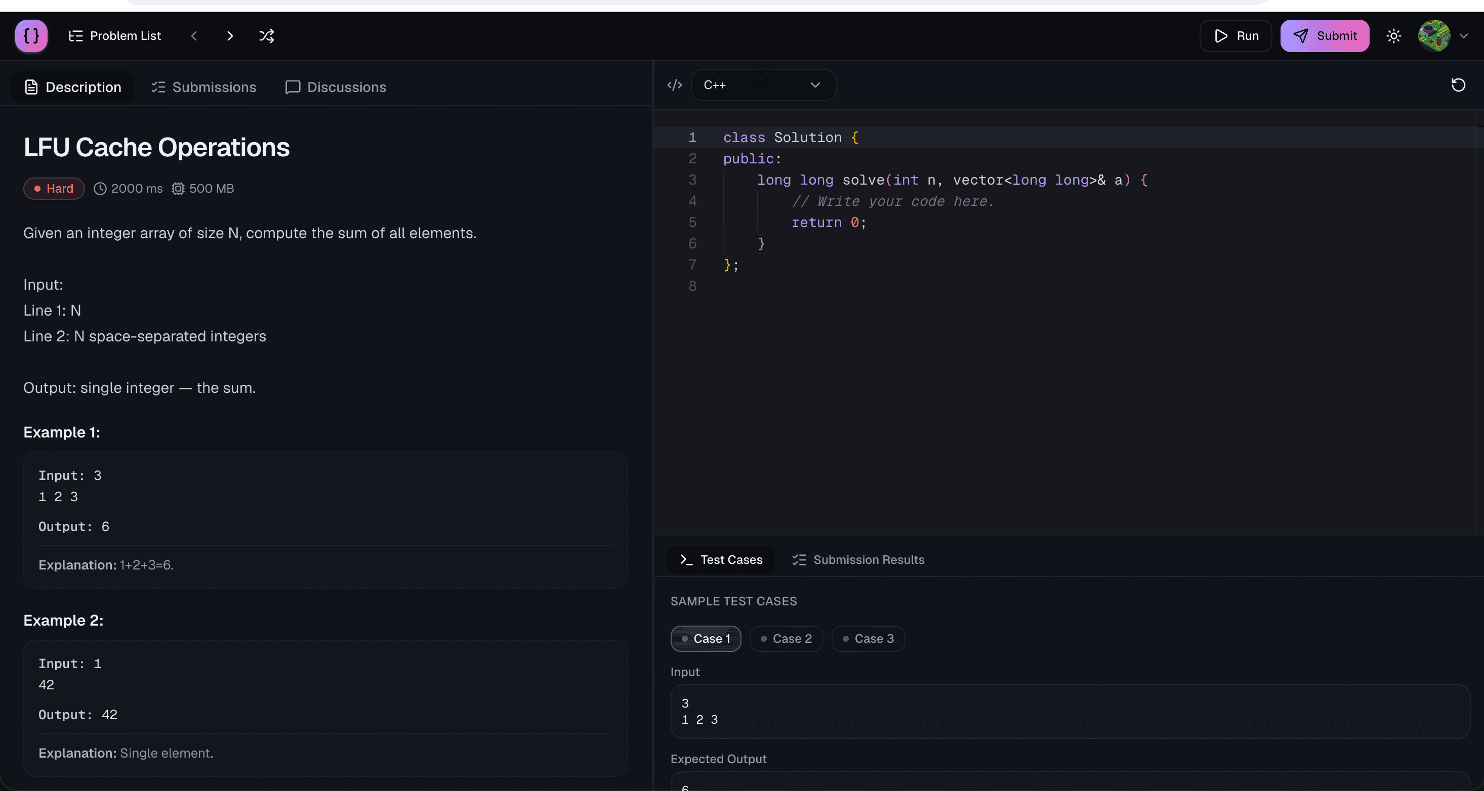 CodeArena screenshot